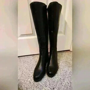 LifeStrides Blythe High Shaft Black Boots Size 7.5 Wide